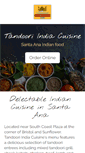 Mobile Screenshot of indiacuisine.info